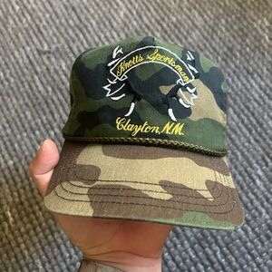 American Vintage Camouflage Hunting Trucker Rope Hat